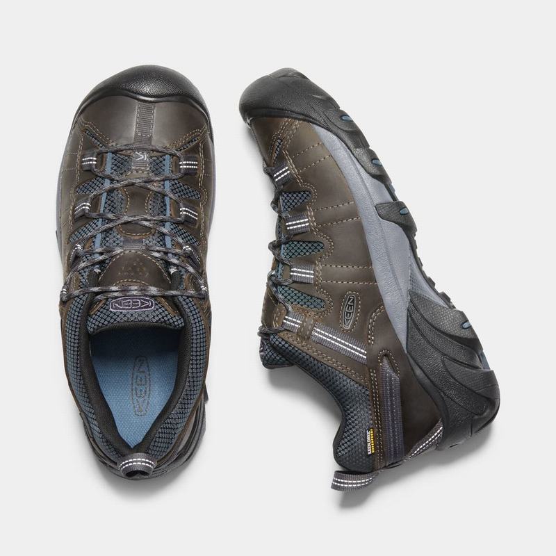 Zapatos Trekking Keen Targhee II Waterproof Para Hombre Marrom/Azul Marino - Zapatos Keen Mexico (38